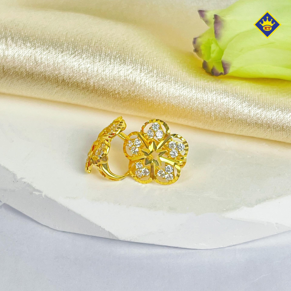 Bông Tai Nữ Vàng 610 KTJ078