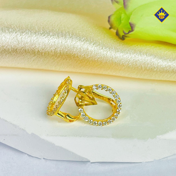 Bông Tai Nữ Vàng 610 KTJ078