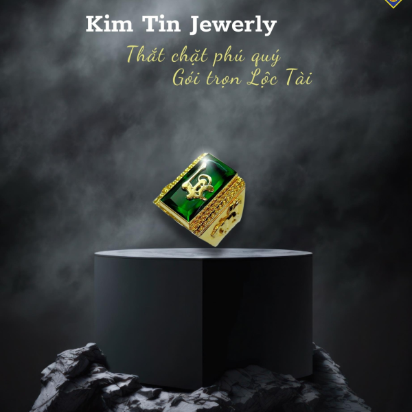 Nhẫn Nam Vàng 610 KTJ057