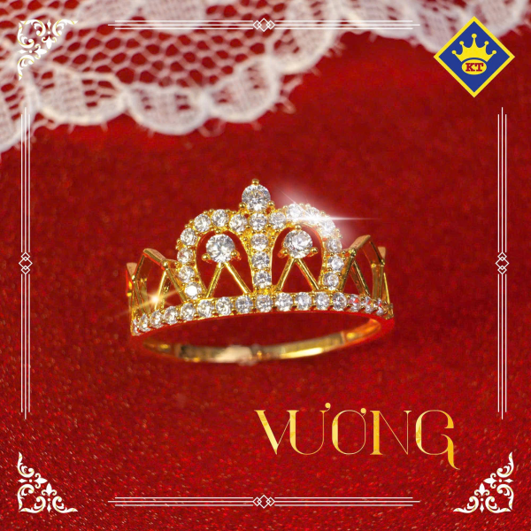 Nhẫn Nữ Vàng 610 KTJ301 